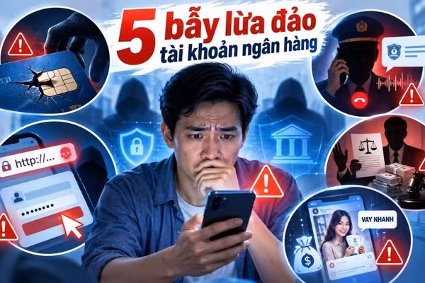Người dân cần bảo vệ thông tin cá nhân, nâng cao cảnh giác và tuân thủ các nguyên tắc an toàn khi giao dịch ngân hàng. (Ảnh HÀ LINH)