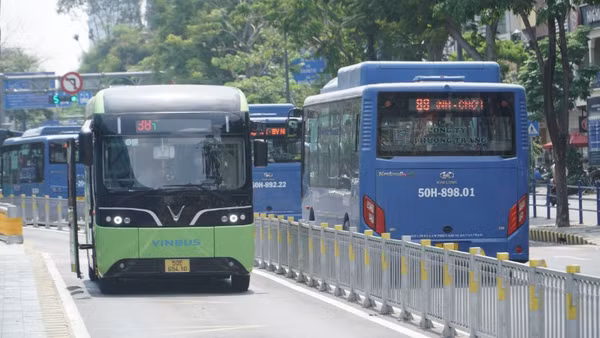 Thành phố Hồ Chí Minh áp dụng miễn vé cho 134 tuyến xe buýt đang hoạt động trên địa bàn thành phố kể từ ngày 1/7. (Ảnh: QUÝ HIỀN)