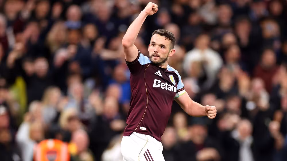 John McGinn ghi bàn thắng ấn định chiến thắng 4-2 cho Aston Villa. (Ảnh: AVFC)