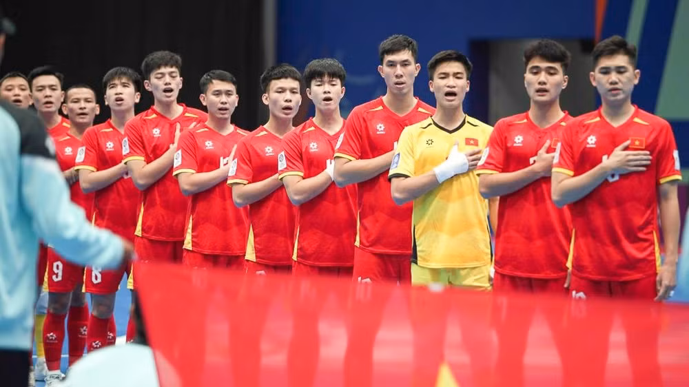 Đội tuyển futsal Việt Nam. (Ảnh: VFF)