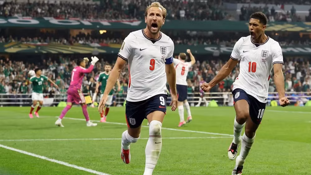 Harry Kane ăn mừng bàn thắng ấn định chiến thắng cho Anh. (Ảnh: FIFA)