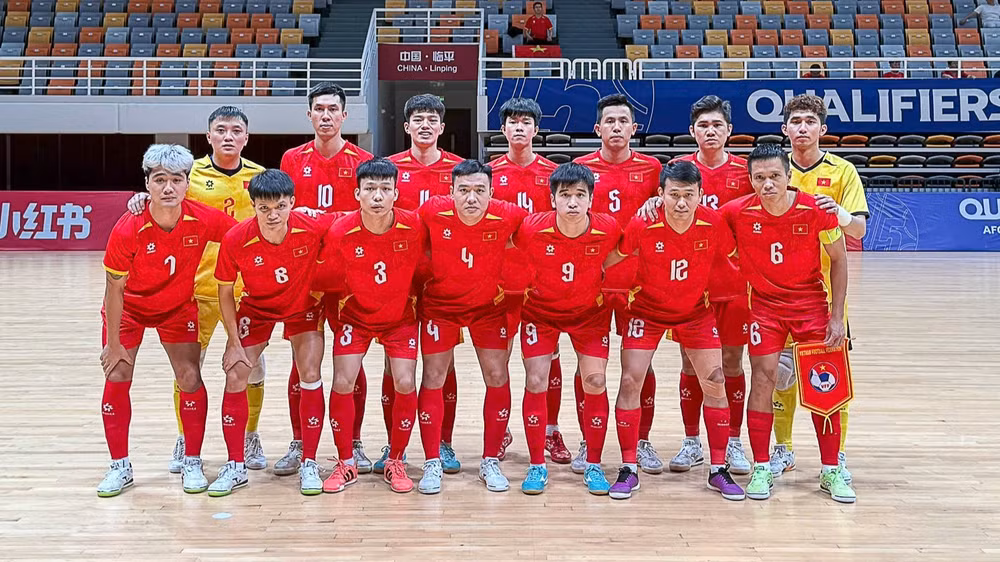 Đội tuyển futsal Việt Nam hướng tới giải đấu quan trọng trong năm 2026. (Ảnh: VFF)