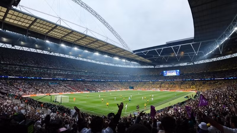 Sân vận động Wembley sẽ là nơi diễn ra trận chung kết EURO 2028. (Ảnh: UEFA)