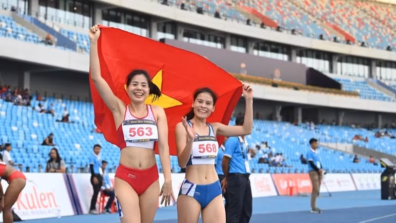 Các đội tuyển trọng điểm như điền kinh đang được đầu tư toàn diện để hướng tới các kỳ đại hội. (Ảnh: Dương Thuật)