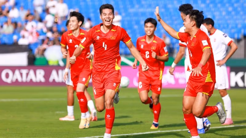 U23 Việt Nam có sự khởi đầu mãn nhãn tại Vòng chung kết U23 châu Á 2026. (Ảnh: VFF) 