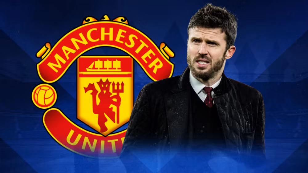 Michael Carrick làm huấn luyện viên tạm quyền của Manchester United. (Ảnh: Transfermarkt)