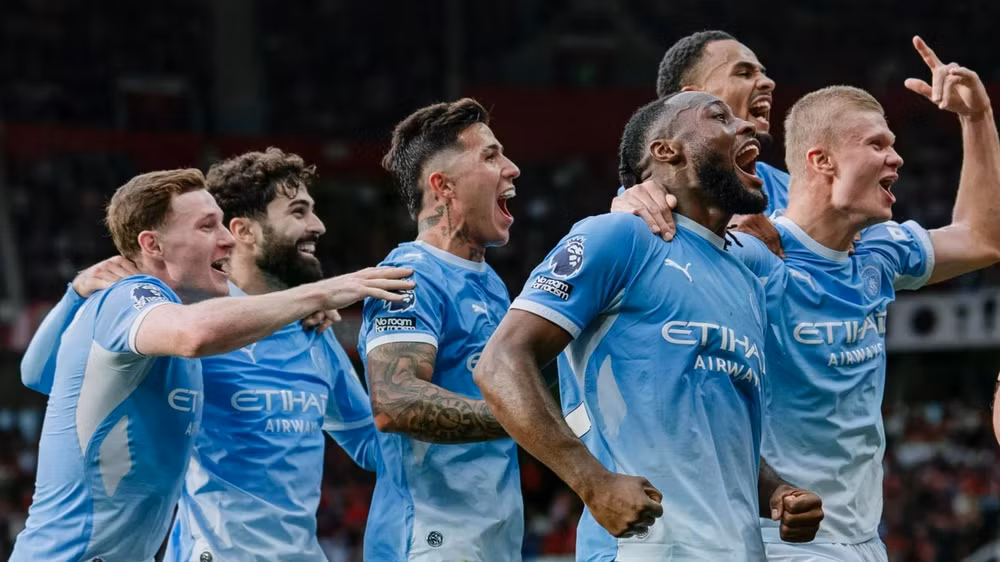 Manchester City giành chiến thắng trong trận derby gặp Manchester United. (Ảnh: MCFC)