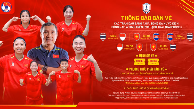 Sẵn sàng "tiếp lửa" thầy trò huấn luyện viên Mai Đức Chung tại giải đấu khu vực Đông Nam Á. (Ảnh: VFF)