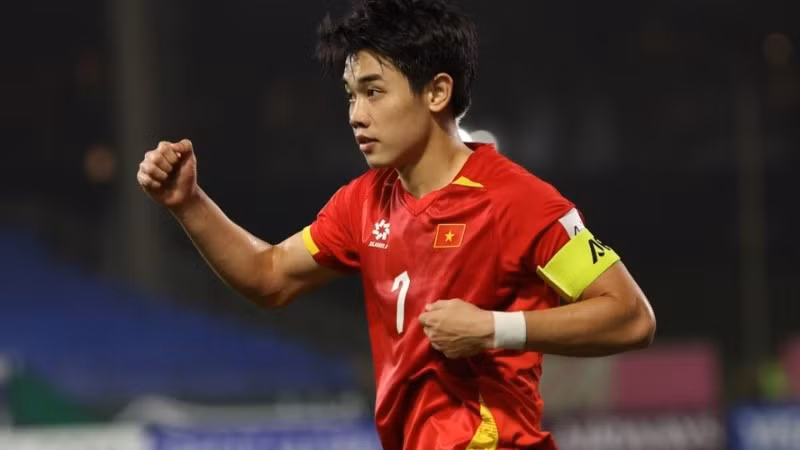 Nguyễn Đình Bắc thi đấu ấn tượng tại Vòng chung kết U23 châu Á 2026. (Ảnh: VFF)