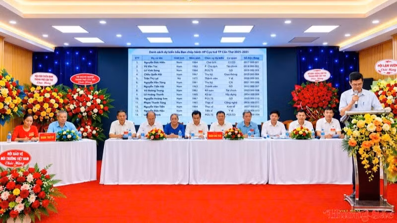 Quang cảnh Đại hội Đại biểu Chăn nuôi Thỏ Việt Nam.