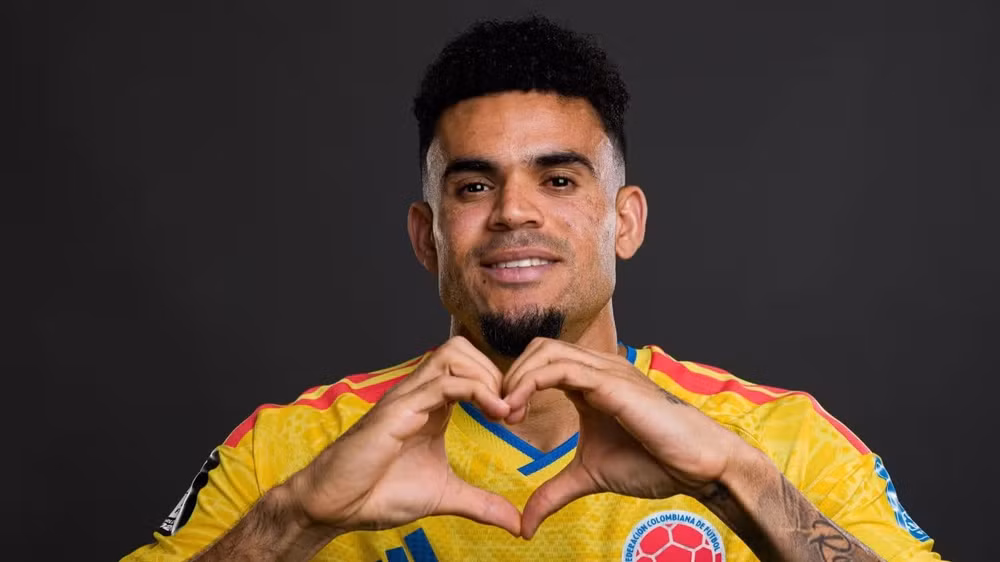 Tiền đạo Luis Diaz của đội tuyển Colombia. (Ảnh: FIFA)