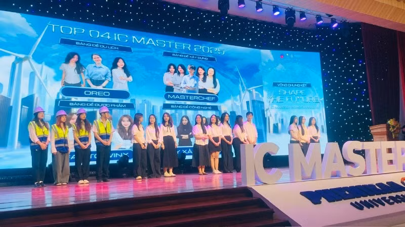 4 đội thi xuất sắc có mặt tại Vòng chung kết Cuộc thi Nhà truyền thông tài ba - IC Master 2025. (Ảnh: KIỀU GIANG)