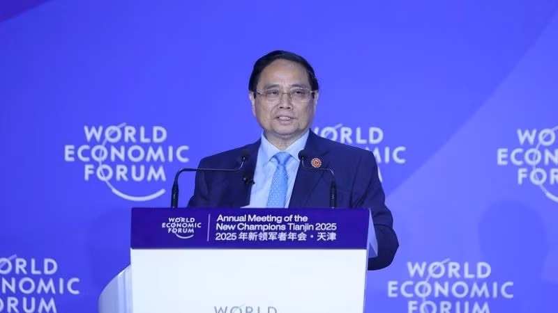 Thủ tướng Phạm Minh Chính nhận định, trong một thế giới phân cực về chính trị, phân tách về kinh tế, phân mảnh về thể chế, phân hóa về phát triển và khoảng cách giàu nghèo, khó khăn, thách thức đối với châu Á rất nhiều nhưng cơ hội, thuận lợi cũng ngày càng rộng mở. (Ảnh: VGP/Nhật Bắc)