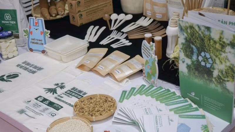 Các sản phẩm của Thành Long Bioplastic được sản xuất từ nguồn phụ phẩm nông nghiệp.