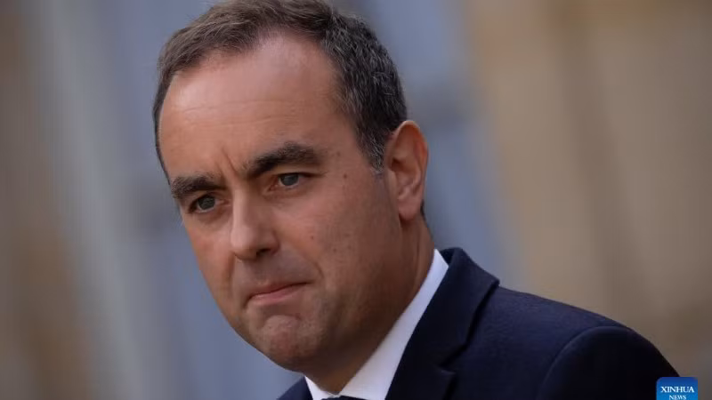 Thủ tướng Pháp Sébastien Lecornu. (Ảnh: Xinhua)