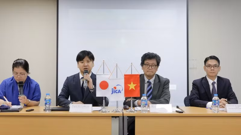 Cơ quan Hợp tác Quốc tế Nhật Bản (JICA) tại Việt Nam tổ chức buổi họp báo với sự tham gia của các chuyên gia về lĩnh vực bán dẫn.