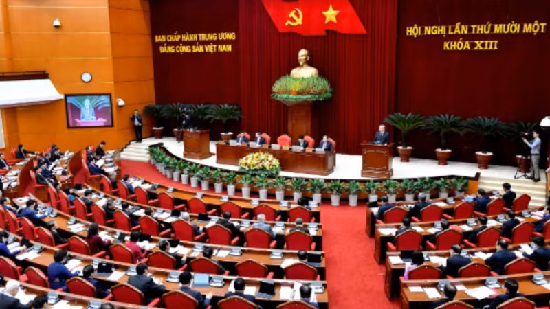 Sau Hội nghị Trung ương 11 khóa XIII, Bộ Chính trị, Ban Bí thư đã ban hành một số Kết luận chỉ đạo nhiệm vụ xây dựng tổ chức, hoạt động của đơn vị hành chính 2 cấp bảo đảm thông suốt, hiệu quả. (Ảnh: Đăng Khoa)