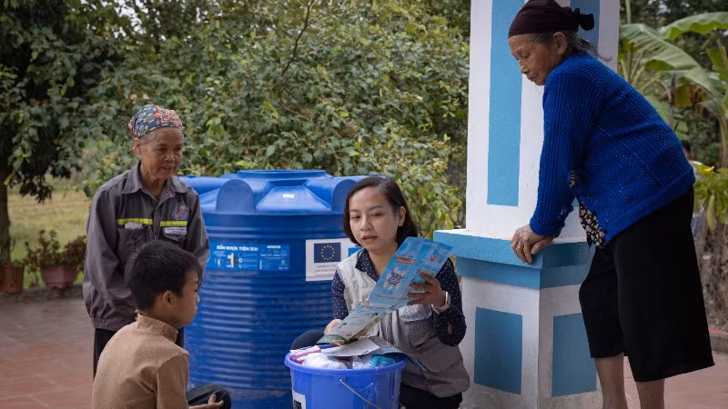 Nước sạch, tiêu chí quan trọng trong Chương trình mục tiêu quốc gia xây dựng Nông thôn mới.