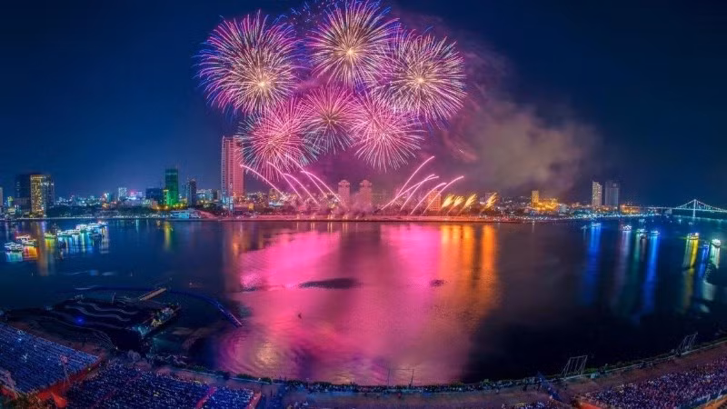 Lễ hội pháo hoa quốc tế Đà Nẵng DIFF 2025. (Ảnh: BTC)