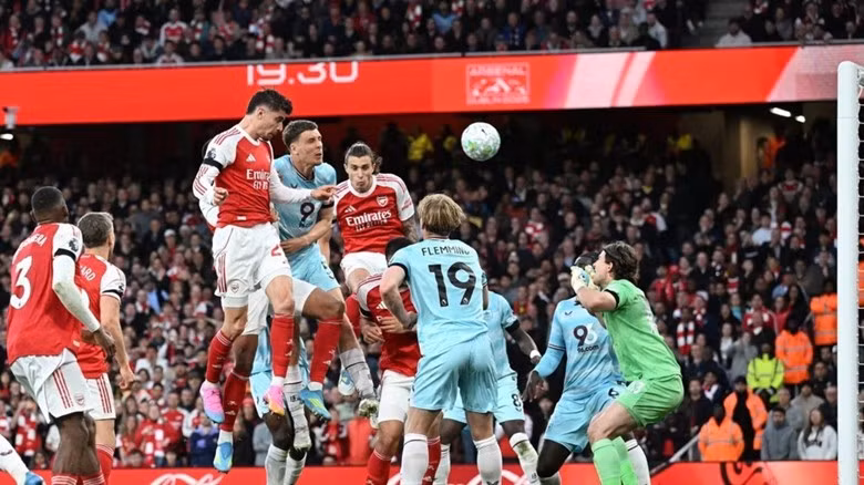 Havertz đưa Arsenal đến rất gần với chức vô địch Ngoại hạng Anh. (Ảnh: Arsenal)