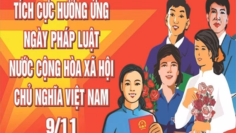 Nhiều hoạt động thiết thực hưởng ứng Ngày Pháp luật Việt Nam năm 2025. (Ảnh: TL)