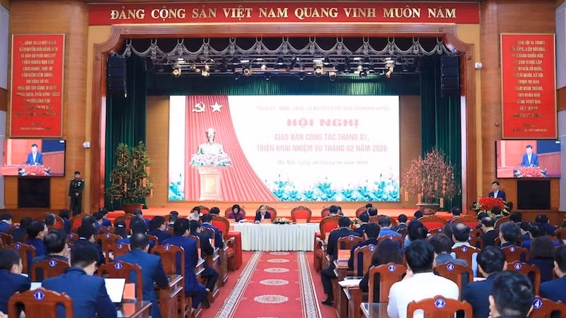 Quang cảnh hội nghị.