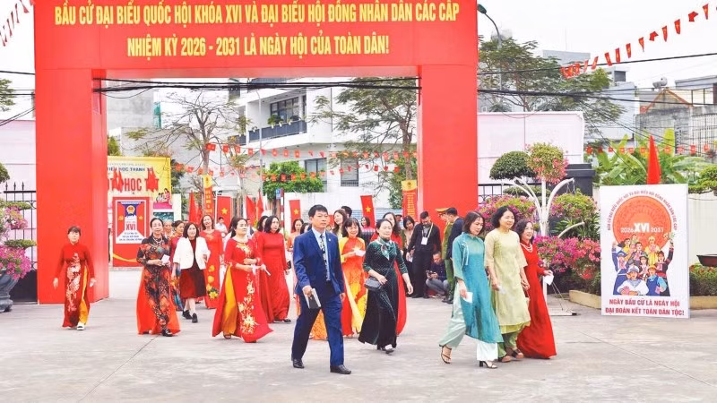 Mặt trận Tổ quốc các cấp ở thành phố Hải Phòng đóng góp tích cực vào thành công của cuộc bầu cử đại biểu Quốc hội khóa XVI và Hội đồng nhân dân các cấp nhiệm kỳ 2026-2031.