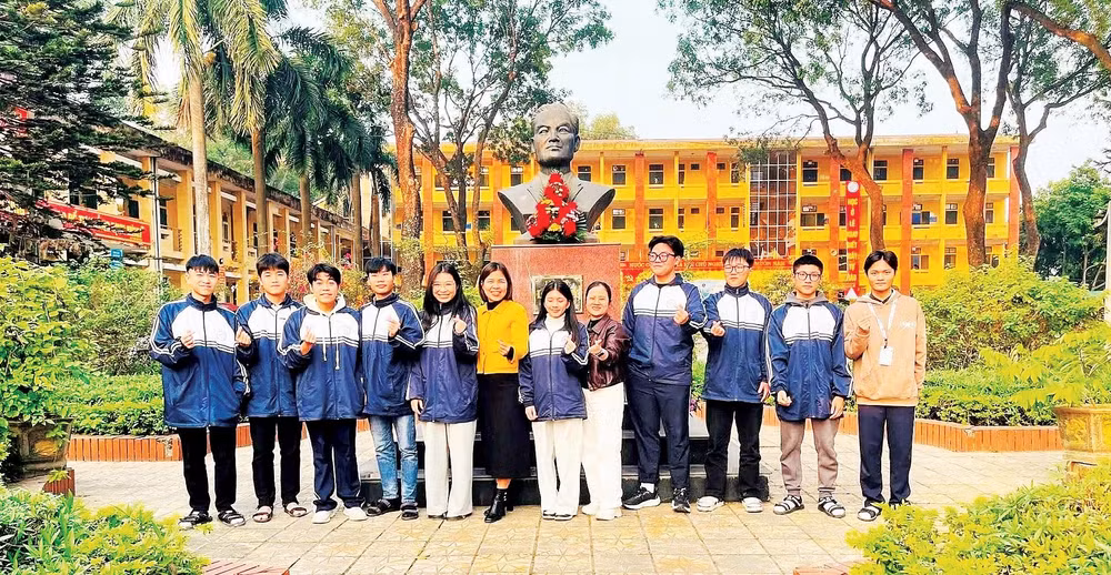 Năm học 2025-2026, đội tuyển học sinh giỏi môn công nghệ giành nhiều giải nhất, nhì.