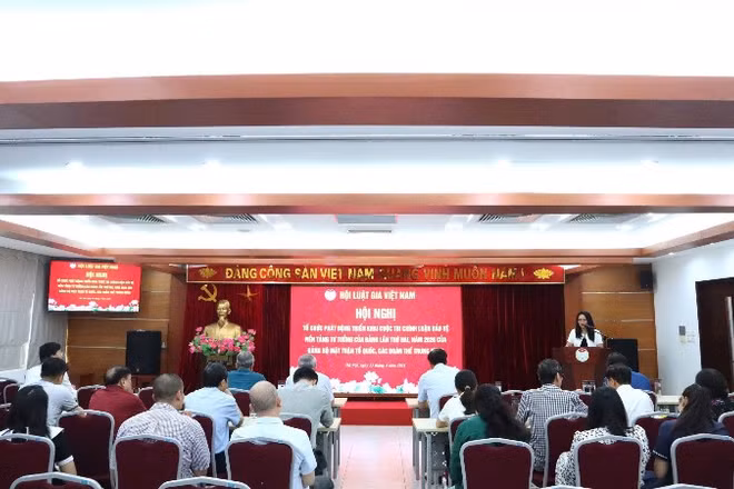 Hội Luật gia Việt Nam tổ chức Hội nghị phát động triển khai Cuộc thi chính luận về bảo vệ nền tảng tư tưởng của Đảng.