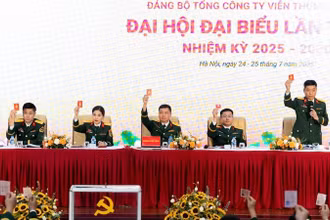 Đại hội biểu quyết thông qua các nội dung quan trọng.