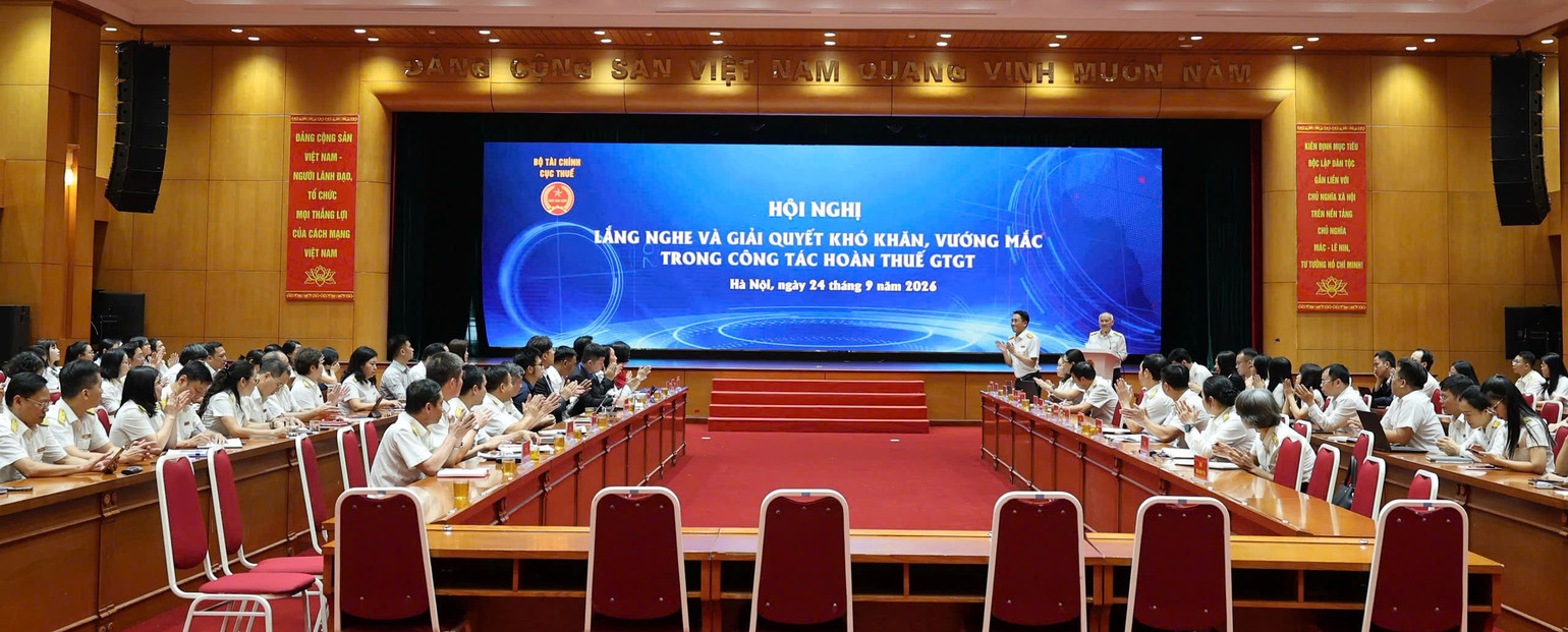 Ngành thuế tập trung giải quyết các khó khăn, vướng mắc trong công tác hoàn thuế giá trị gia tăng Ngành thuế tập trung giải quyết các khó khăn, vướng mắc trong công tác hoàn thuế giá trị gia tăng