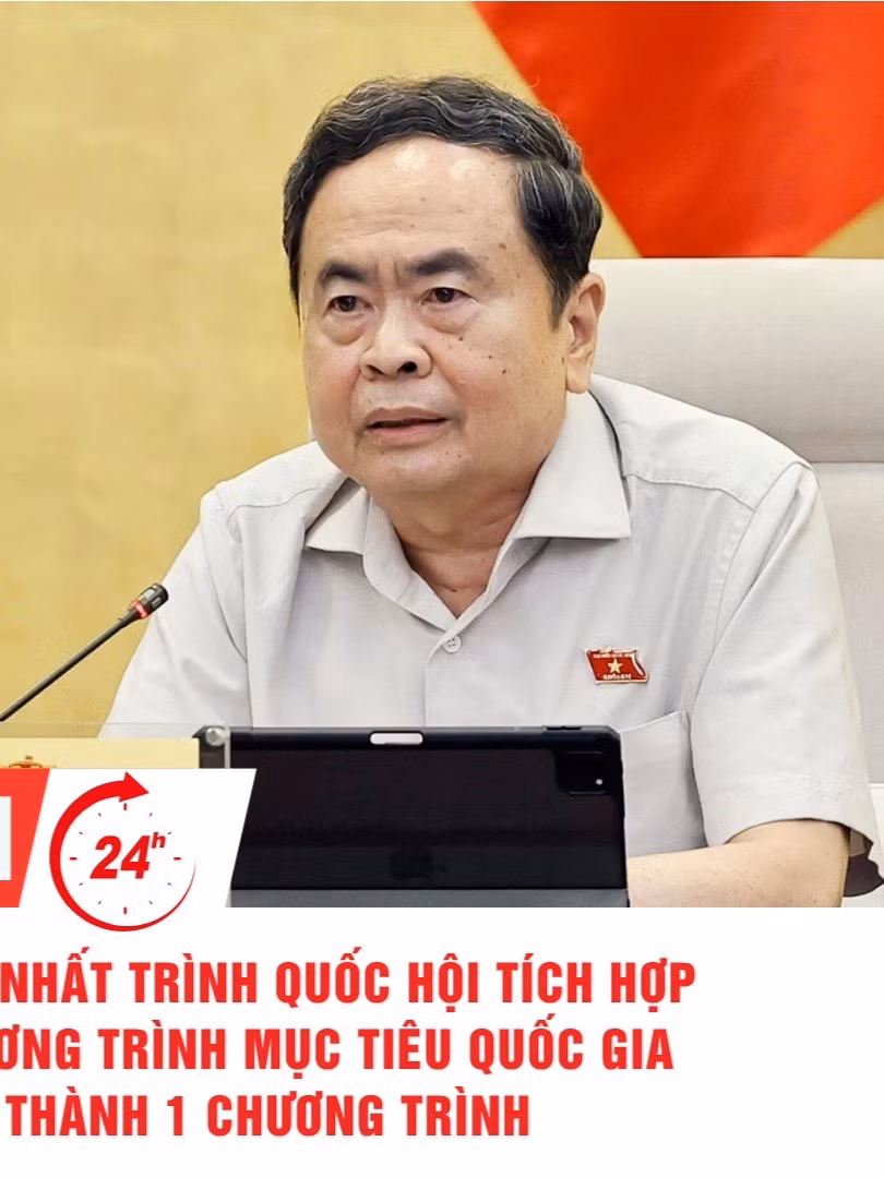 [Video] Thời sự 24h ngày 14/8/2026: Thống nhất trình Quốc hội tích hợp 4 chương trình mục tiêu quốc gia thành 1 chương trình 