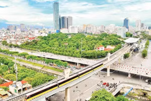 Hạ tầng giao thông tại Hà Nội sẽ được số hóa để nâng cao hiệu quả công tác quản lý (Ảnh PHẠM HÙNG)