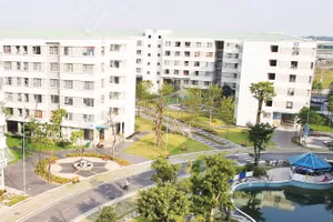 Khu nhà ở xã hội Đặng Xá, xã Thuận An, Hà Nội.