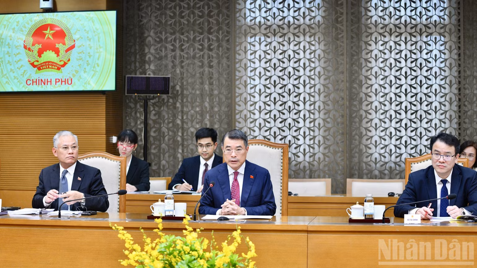 Thủ tướng Chính phủ Lê Minh Hưng tin tưởng, với sự hợp tác của FTSE Russell và các đối tác toàn cầu, thị trường chứng khoán Việt Nam sẽ phát triển hơn nữa, không chỉ duy trì mức xếp hạng, mà còn thực sự vươn tầm khu vực. (Ảnh: THANH GIANG)