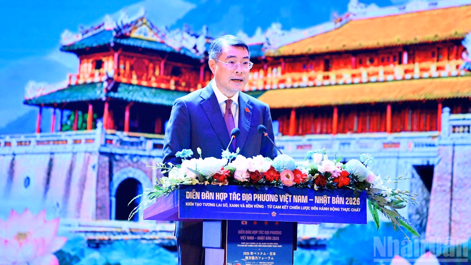 Thủ tướng Chính phủ Lê Minh Hưng phát biểu ý kiến chỉ đạo tại Diễn đàn. (Ảnh: THANH GIANG)