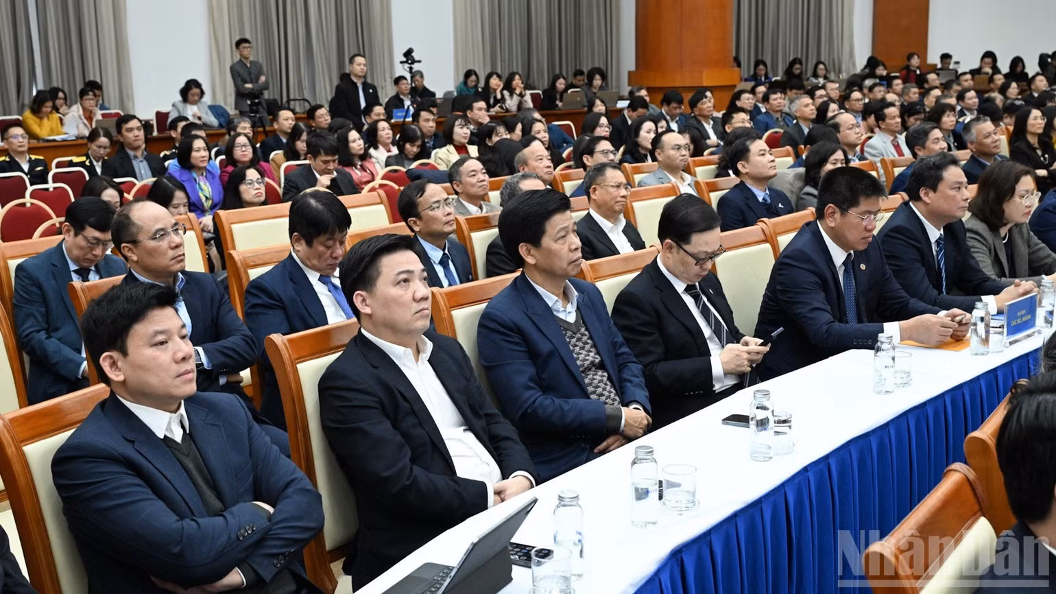 Các đại biểu tham dự hội nghị. (Ảnh: Trần Hải)