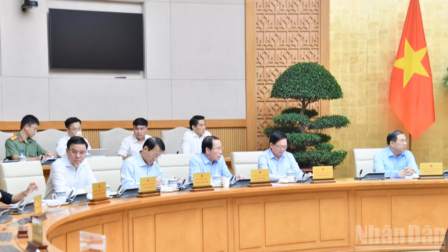 Các đại biểu tham dự cuộc họp. (Ảnh: THANH GIANG)