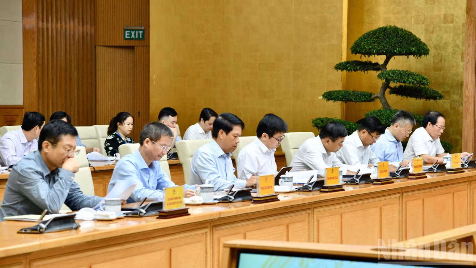 Các đại biểu tham dự cuộc họp. (Ảnh: THANH GIANG)