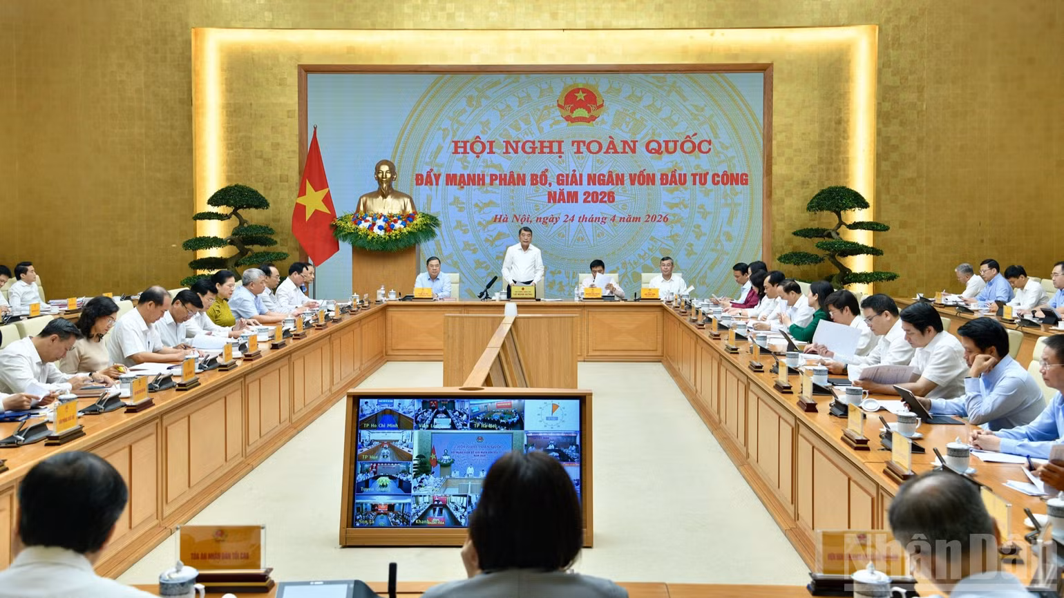 Quang cảnh hội nghị. (Ảnh: THANH GIANG)