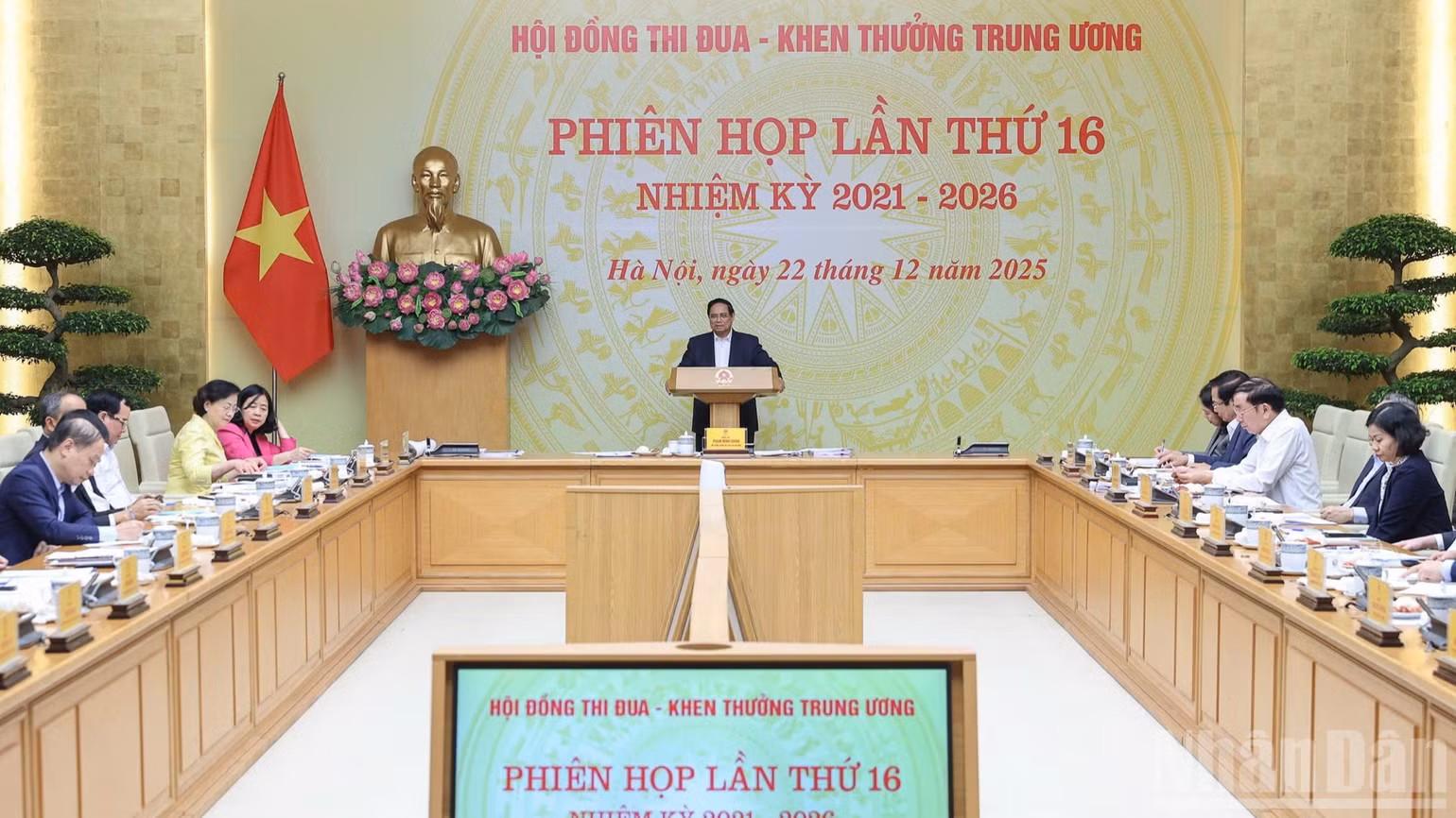 Quang cảnh phiên họp. (Ảnh: Trần Hải)