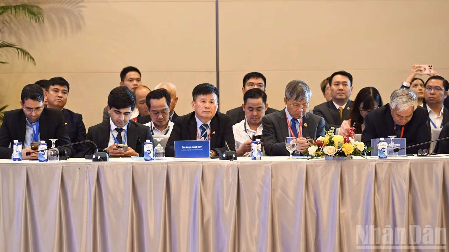 Các đại biểu tham dự "Toàn cảnh kinh tế tư nhân Việt Nam 2025". (Ảnh: TRẦN HẢI)