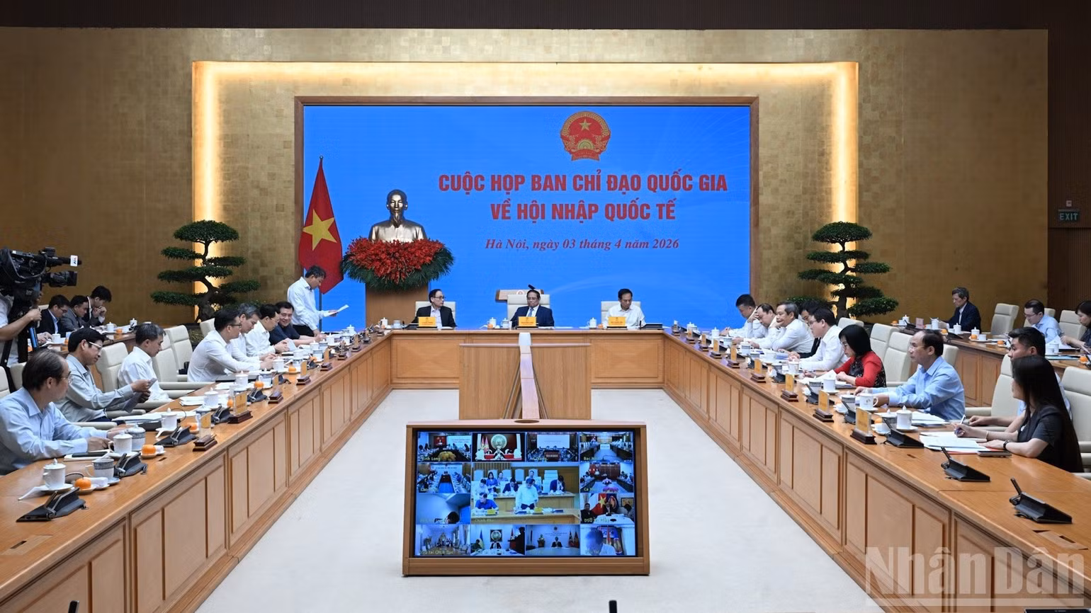 Quang cảnh cuộc họp. (Ảnh: Trần Hải)
