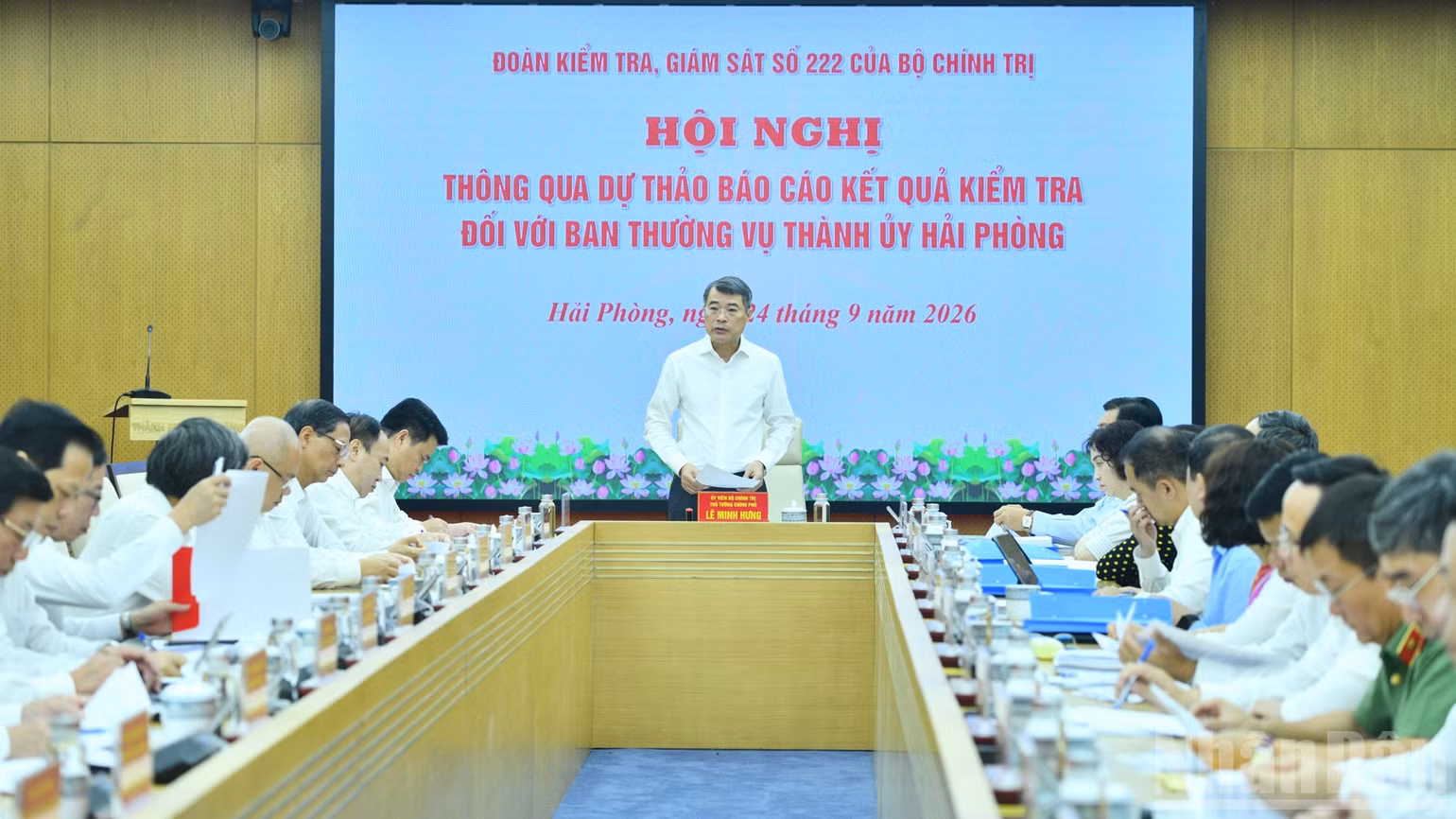 Quang cảnh hội nghị. (Ảnh: THANH GIANG)