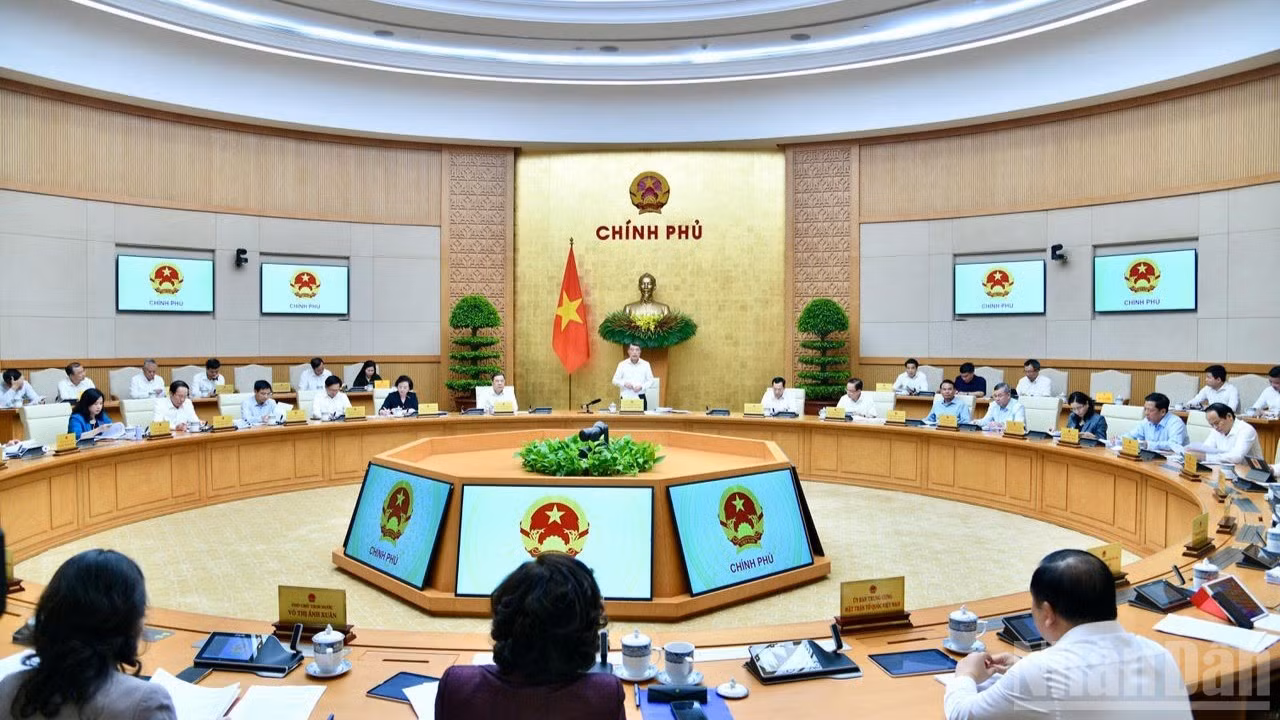 Quang cảnh phiên họp. (Ảnh: THANH GIANG)