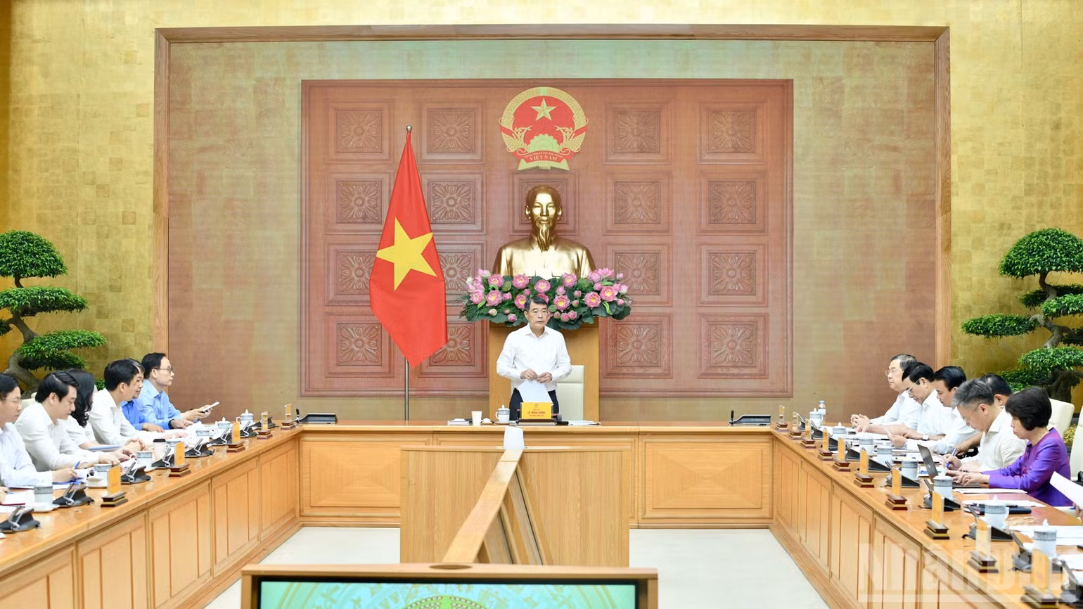Quang cảnh cuộc làm việc. (Ảnh: Thanh Giang)