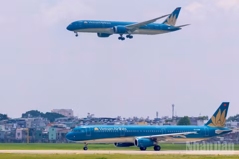 Tổng doanh thu hợp nhất của Vietnam Airlines trong 9 tháng qua đạt 114.480 tỷ đồng, tăng 28% so cùng kỳ, lợi nhuận sau thuế đạt 4.172 tỷ đồng. (Ảnh: NHÂN HÒA)