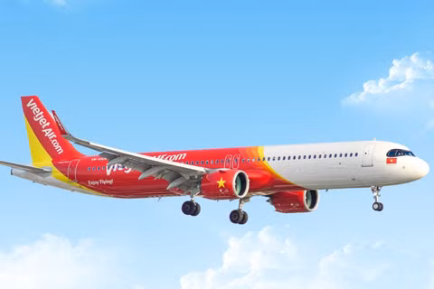 Hãng hàng không Vietjet chính thức mở bán vé đường bay Thành phố Hồ Chí Minh-Maldives, thêm lựa chọn bay thuận tiện cho người dân và du khách khám phá hai điểm đến hấp dẫn hàng đầu thế giới. (Ảnh: HÀ PHƯƠNG VY).