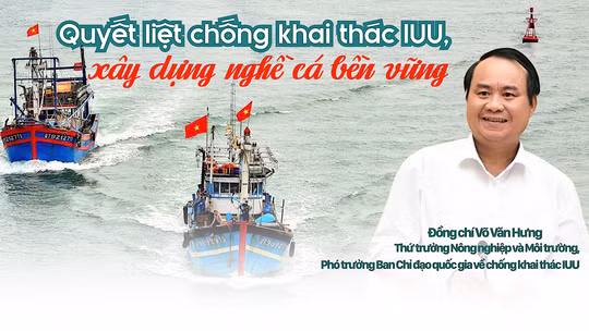 Quyết liệt chống khai thác IUU, xây dựng nghề cá bền vững