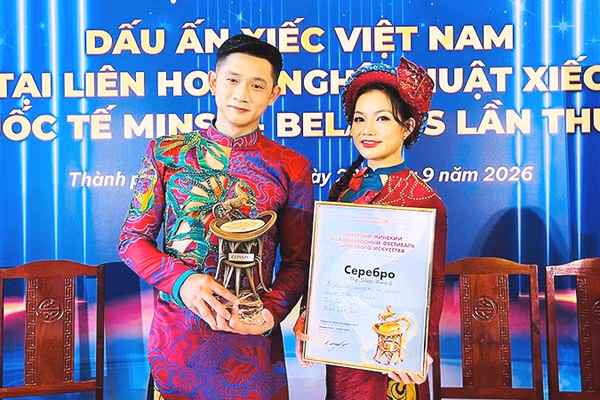 Việt Nam giành Giải bạc Liên hoan xiếc Minsk